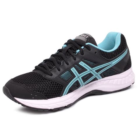 Tênis Asics Gel Contend 5a Pretoverde