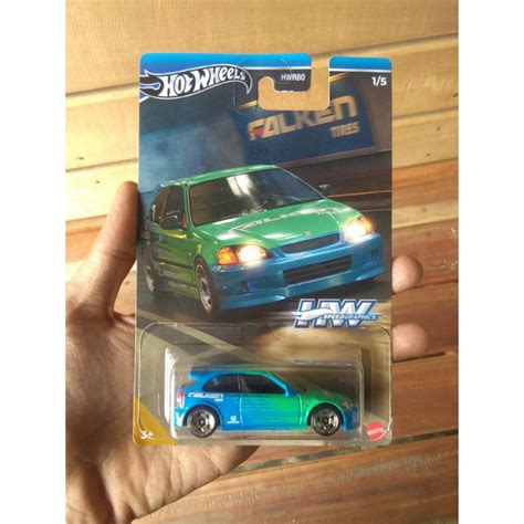 HOT WHEELS HONDA 風火輪本田思域 Ek Falken 蝦皮購物