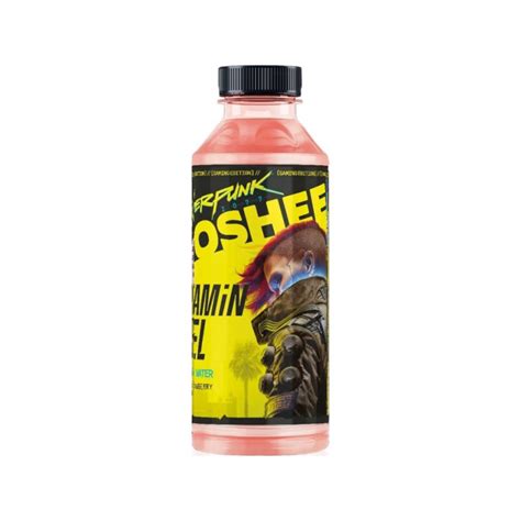 OSHEE Cyberpunk Peach And Strawberry Vitamin Drink From Poland