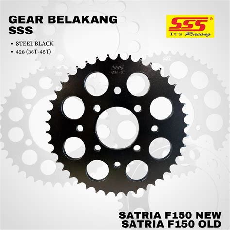 Jual Gear Gir Satria Fu F New Shogun Smash Sss Steel