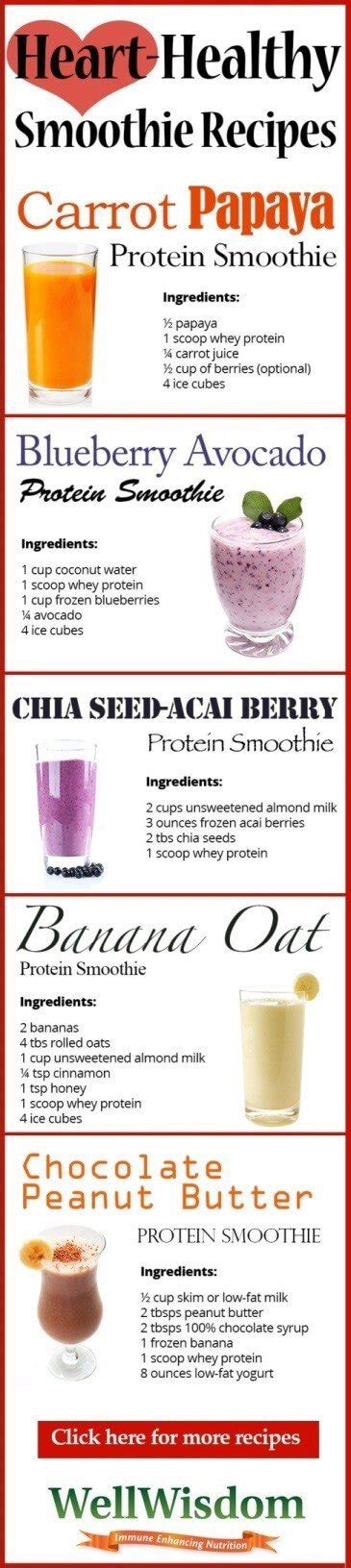 5 Heart Healthy Smoothie Recipes