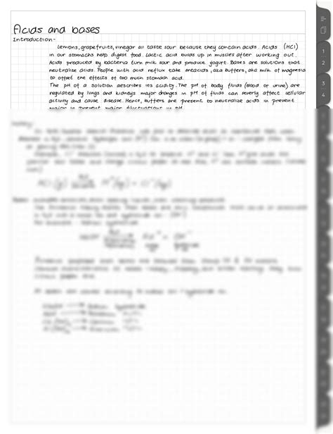 SOLUTION Acids And Bases Studypool