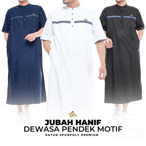 Jual Jubah Haramain Pakistan Gamis Muslim Pria Lengan Pendek Original