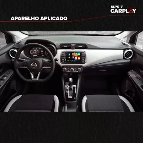 Central Multimidia Mp Apple Carplay Nissan Versa Venda Em