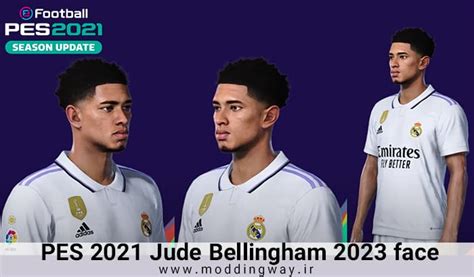 فیس Jude Bellingham برای PES 2021 آپدیت 20 مهر 1402 مودینگ وی