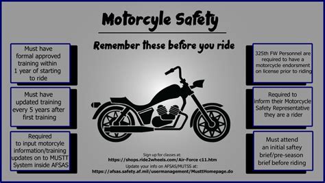 Motorcycle Safety Promoting A Safe Riding Culture Air Force Safety