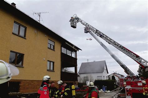 Brand in Mosbach Sattelbach Ursache für Feuer in Mehrfamilienhaus ist