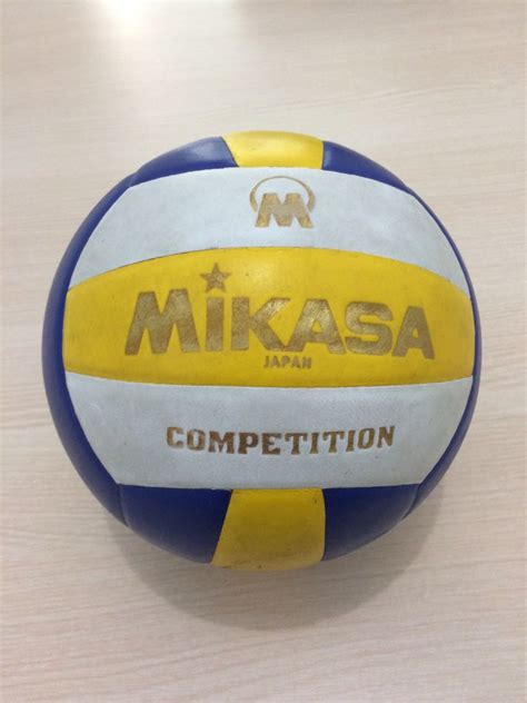 Bola Voli Mikasa Mv Super Gold Original Bekas Olah Raga