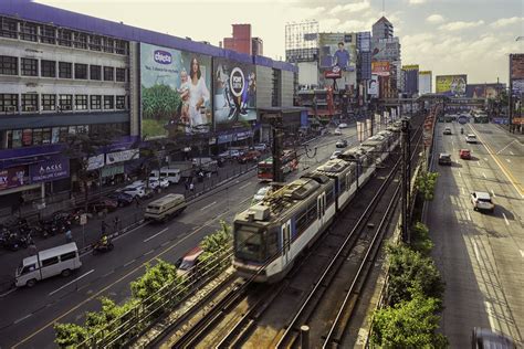 Ride Manila Philippiness Commuter Train System