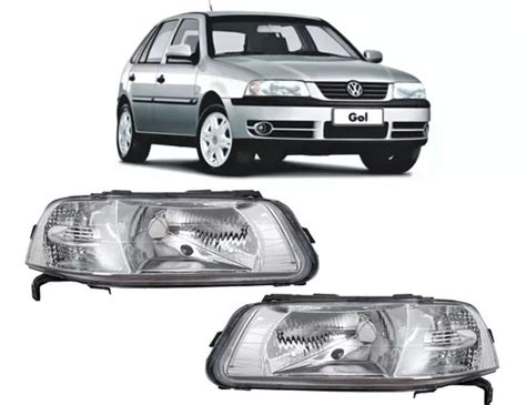 Juego De Opticas Volkswagen Gol 2004 2005 Simple Parabola