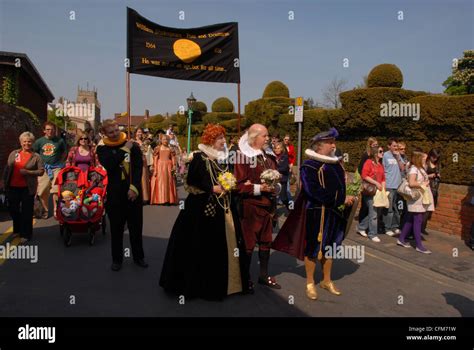 William Shakespeare's annual birthday celebrations at Stratford-upon-Avon,Warwickshire,Britain ...