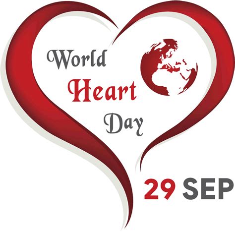 Heart Day 29 Sept Png Heart Day World Heart Day Heart