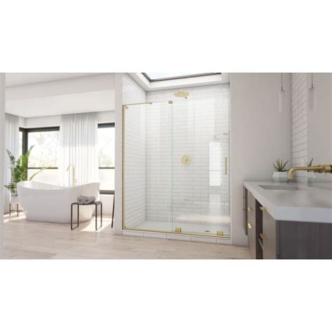 Shop DreamLine DreamLine Mirage X 56 60 Inch W X 72 Inch H Frameless