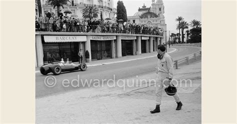 Jim Clark Walking Back To The Pits Broken Clutch Bruce Mclaren