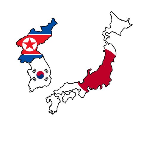 Map Of Japan And Korea