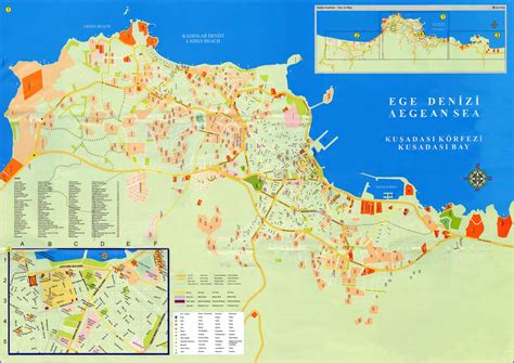 Large Kusadasi Maps For Free Download And Print High Resolution And