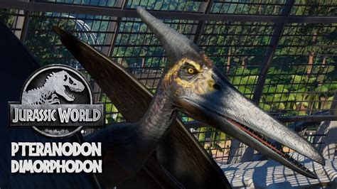 Pteranodon Dimorphodon Breakout Jurassic World Evolution Mods K