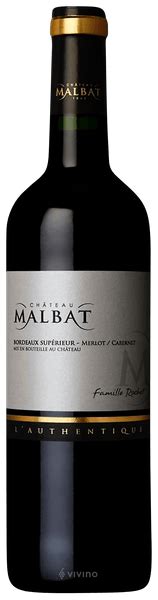 Ch Teau Malbat L Authentique Bordeaux Sup Rieur Vivino Us