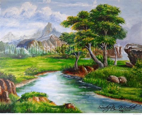 Oil Painting of Nature - Desi Painters