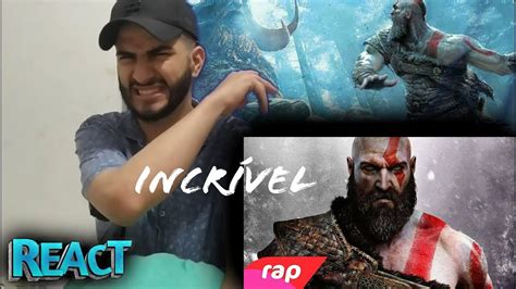 React Rap Do Kratos God Of War Eu Sou Um Deus Nerd Hits