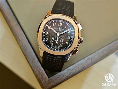 Gi I Thi U Ng H Patek Philippe Aquanaut Chronograph R Gold