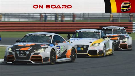 On Board 68 Silverstone dans Raceroom Audi TT VLN FR ᴴᴰ YouTube