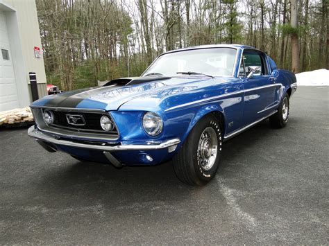 Ford Mustang 1968 Fastback 1968 Ford Mustang Gt Fastback 428 Cobra Jet