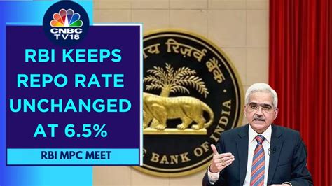 Rbi Mpc Meeting Rbi Keeps Repo Rate Unchanged At Retains