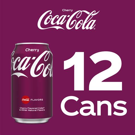 Buy Coca Cola Cherry Soda Soft Drink Fl Oz Pack Online At