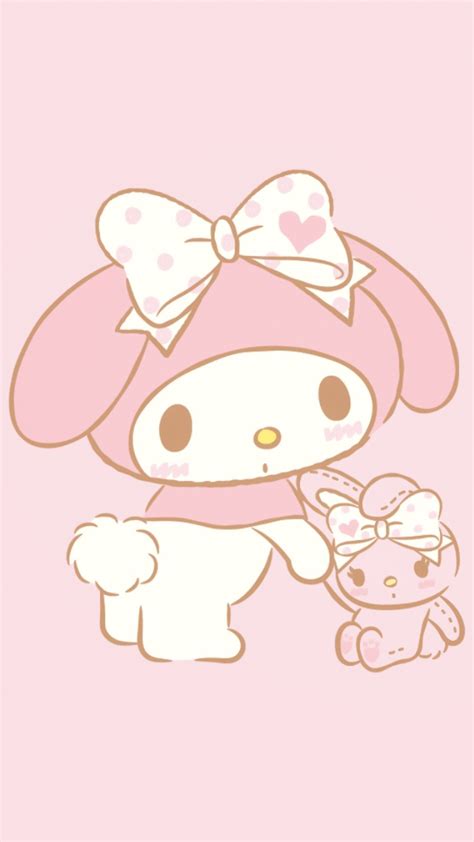Pin By Apoame On My Melody Bgs My Melody Wallpaper Hello Kitty