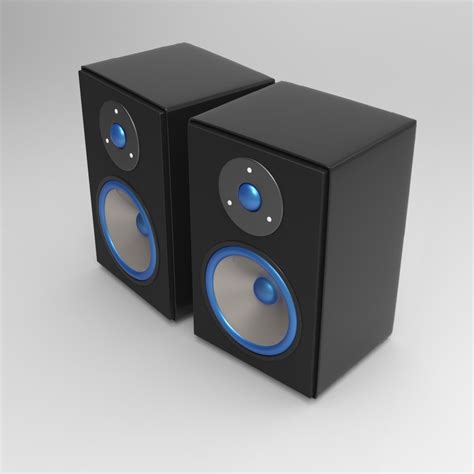 Speakers 3d Model 15 C4d Max Obj Free3d