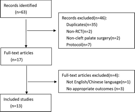 Flow Diagram Of The Literature Search Strategy RCT Randomised