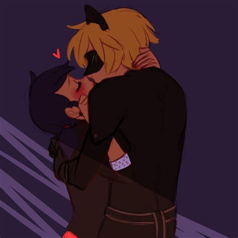 Kiss Miraculous Ladybug Chat Noir Marinette Taylordraws Imágenes De Miraculous Ladybug