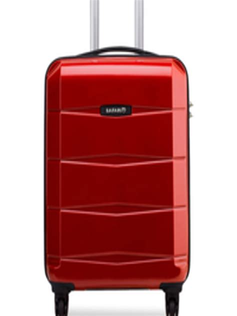 Buy Safari Unisex Red Small Trolley Suitcase - Trolley Bag for Unisex ...