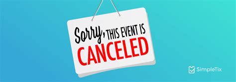 Cancelling Your Event Here Are Your Options Simpletix