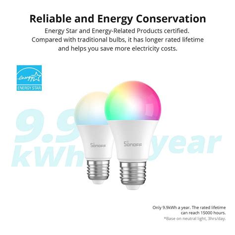 Sonoff Colour Smart Bulb B Bl A Techstudio Pty Ltd