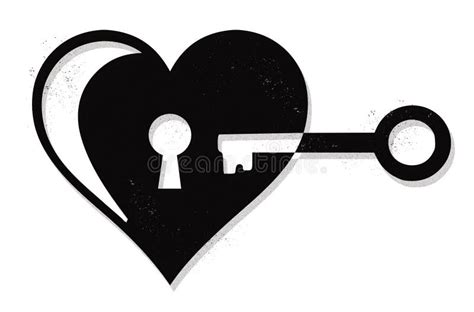 Heart Lock And Key Vector Stock Vector Illustration Of Unlock 33679819