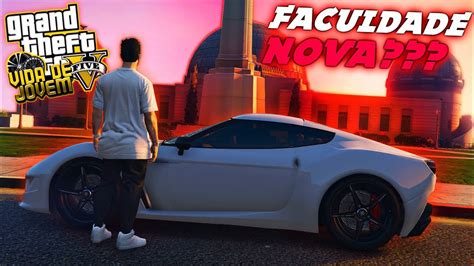 Gta V Faculdade Nova Do Vida De Jovem Youtube