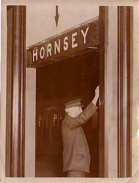 Railway Lner Hornsey Station Railroad Old Photo 1920s Eur 2000
