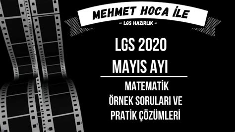 Meb Lgs Sayısal Bölüm Matematİk Örnek Sorularının Pratik Çözümleri ️