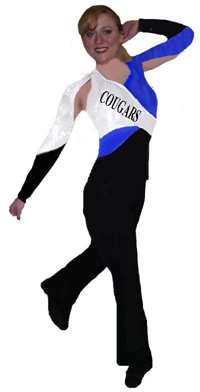 Dance uniforms with removable sleeves. | Color guard uniforms, Dance ...