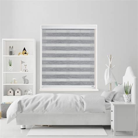 Amazon Shadesu Cordless Zebra Blinds Roller Shades For Windows