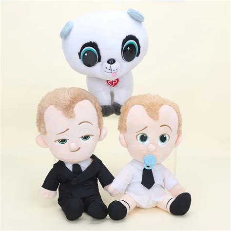 20cm New Movie The Boss Baby Stuffed Plush Toys Born Leader Suit Diaper ...