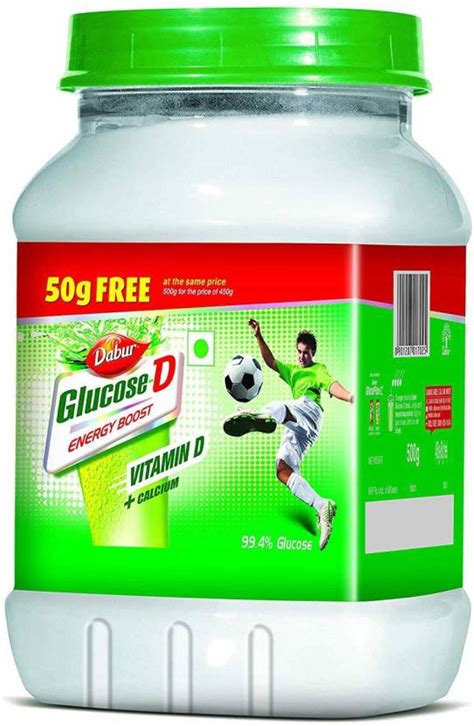 Dabur Glucose D - 500 g (50 g Free) Energy Drink Price in India - Buy Dabur Glucose D - 500 g ...