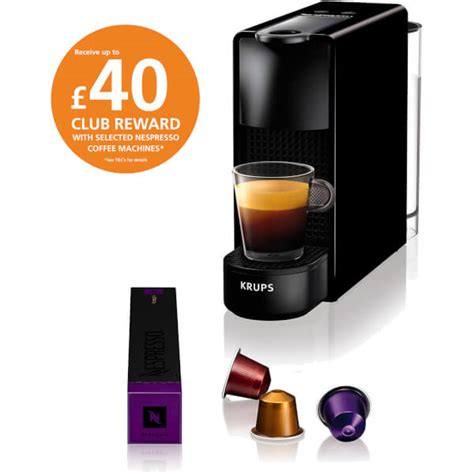 Nespresso By Krups Xn Essenza Mini Coffee Machine Piano Black