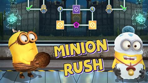 Minion Rush Cro Minion And Baby Minions Run At Despicable Ops Missions