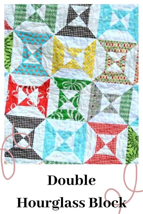 Double Hourglass Block Quilt Patterns Quilt Blocks Pattern