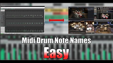 How To Set Up Midi Drum Note Names For Any Drum Vst In Reaper Easily