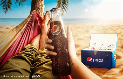 Summer With Pepsi Visual Design On Behance