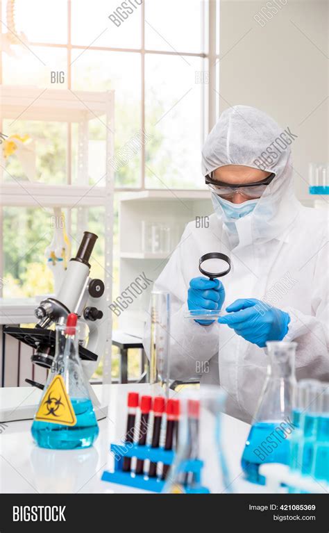 Researcher Laboratory Image And Photo Free Trial Bigstock